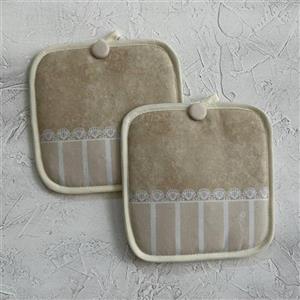 دستگیره مربع مخمل نسوز مدل ستایش طرح 65