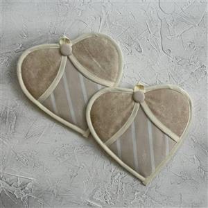 دستگیره قلبی مخمل نسوز مدل ستایش طرح 65