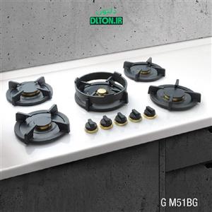 اجاق گاز 5شعله  مستر پلاس مینیمالیست G M51