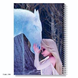 دفتر مشق 50 برگ سیمی کاغذ اندونزی گرم بالا کیفیت عالی سیم آبکاری شده