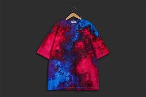 تیشرت تای دای ( شیبوری ) اورسایز گلکسی