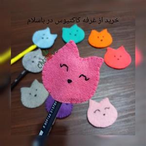 سرمدادی نمدی سرخودکاری نمدی طرح گربه ملوس و خرس مهربون