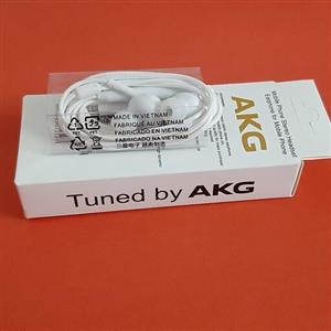 هندزفری AKG اورجینال ساخت ویتنام کیفیت عالی سامسونگ S8 رنگ سفید پکدار