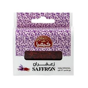 زعفران سوپرنگین (نیم مثقالی) کیمیا طلایی باظرف کریستالی