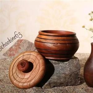 قندان چوبی کادویی شکلاتخوری چوبی