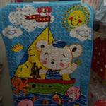 پتو نوزادی شادیلون طرح خرس و قایق و طرح کیتی اندازه پتو 110در80 مناسب از نوزادی تا 4 سال