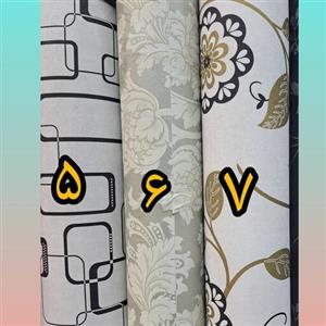 کاغذ دیواری پشت چسب دار  عرض60 سانت هر رول 25 متر طول (15متر مربع)جنس pvc صدرصد ضدآب و قابل شستشو