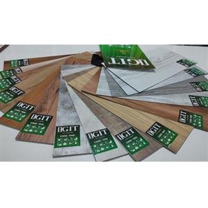 کفپوش PVC برند ایگیت (Igit) در رنگبندی متنوع و طرح چوبی