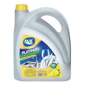 مایع ظرفشویی اوه سری Platinium مدل Lemon مقدار 3750 گرم Ave Dishwashing Liquid 3750g 