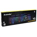 کیبورد گیمینگ سیم دار باندا مدل V3 ا Banda V3 Wired Gaming Keyboard