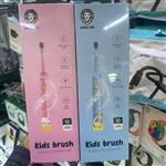 مسواک برقی بچه گانه برند گرین لاین Kids Brush Green Lion رنگ آبی و صورتی جدید