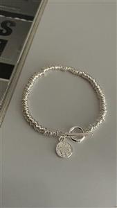 دستبند آبکاری نقره