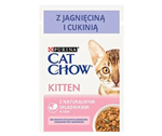 تشویقی پوچ بچه گربه طعم بره و کدوسبز پورینا کت چو Purina Cat Chow