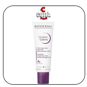 کرم ترمیم کننده پوست و زخم بایودرما Cicabio Cream حجم 40 میل