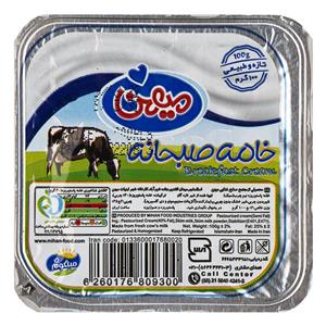 خامه صبحانه میهن مقدار 100 گرم