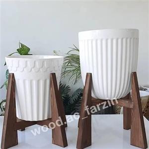 استند گل پایه گلدان طرح حرمی  30 سانتی ضخامت 2 سانت