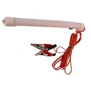 چراغ سیار 12 ولت 2 اهنربایی مهتابی 18 سانت بسته سه عددی فروش عمده چراغ قوه الکتوبکا کد 2731