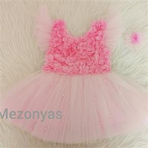 لباس مجلسی بچه گانه مدل شکوفه