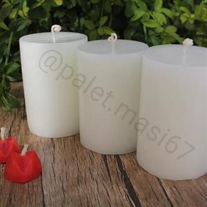 شمع استوانه ای متوسط