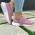 کتانی دخترانه SKECHERS کالباسی جنس رویه پارچه پنج نخ جنس زیره PU سایزبندی 37 الی 40