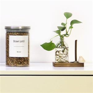 لیبل حبوبات ضدآب پک 12 تایی سایز 5 در 8 عمودی فارسی انگلیسی