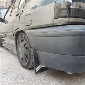 گل پخش کن گروهبانی پلاستیکی نرم مشکی خط سفید.شلگیر گروهبانی بلند محصول باکیفیت