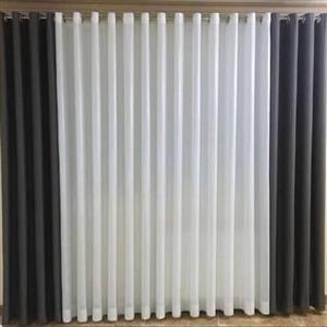 پرده مخمل کالیفرنیادوخته پانچ شده ترکیب شده باحریرالگانت در رنگبندی کامل درگاه 3