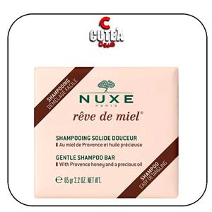 شامپو جامد نوکس نرم و لطیف کننده مو Reve De Miel حجم 65 گرم Nuxe Reve De Miel Gentle Shampoo Bar