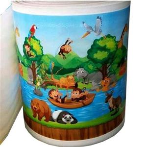 دیوار پوش مهدکودک خانه بازی (حداقل سفارش 10 متر مربع به بالا)