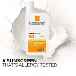 کرم ضد افتاب فلویید بی رنگ لاروش پوزایspf50مدل آنتیلیوس