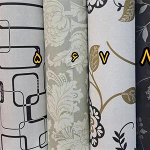 کاغذ دیواری پشت چسب دار  عرض60 سانت هر رول 25 متر طول (15متر مربع)جنس pvc قابل شستشو