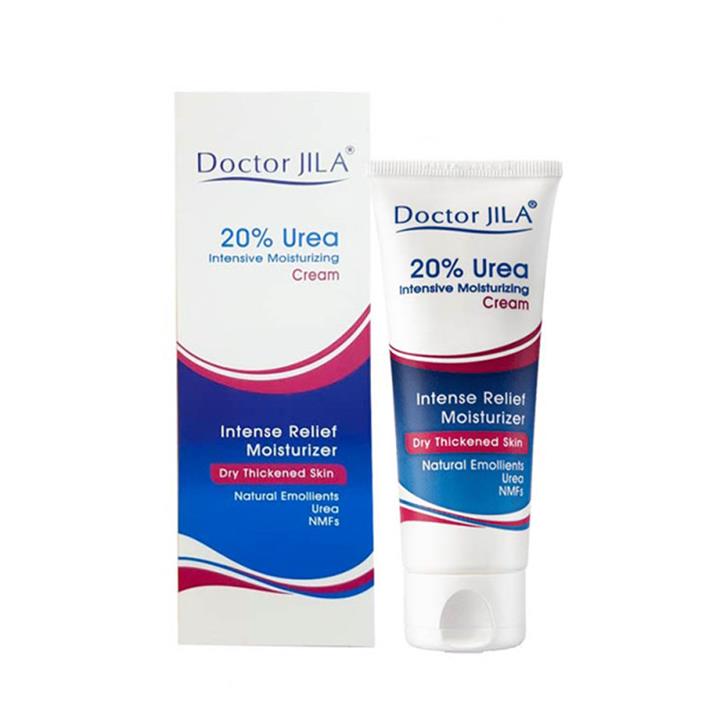 کرم مرطوب کننده قوی اوره 20 درصد دکتر ژیلا 75 گرم