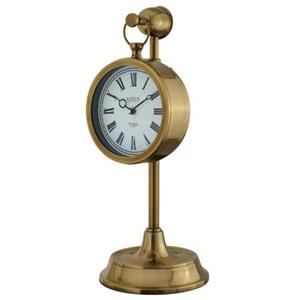 ساعت رومیزی فلزی لوتوس مدل WINOLA کد TC-809رنگ GOLD