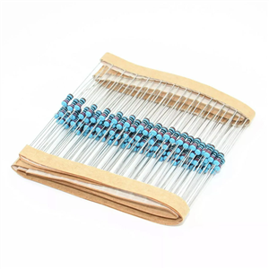 مقاومت 220 اهم 1 درصد 1/4 وات (بسته های ۵۰ عددی)