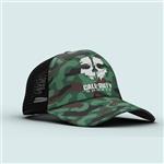 کلاه کپ چریکی با طرح کالاف دیوتی Military Cap-Hat Call Of Duty Ghosts