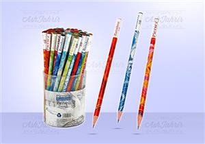 مداد مشکی پیرسز طرح رنگین کمان Piersez Rainbow