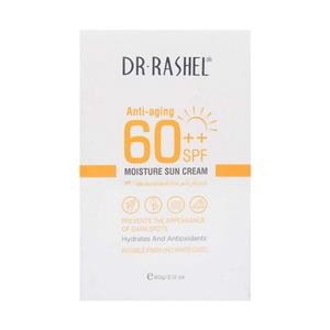 کرم ضد آفتاب و آبرسان دکتر راشل Dr Rashel مدل Anti-Aging تخم مرغی SPF 60 وزن 60 گرم