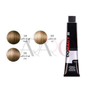 رنگ مو دوماسی | تنباکویی