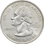 سکه کوارتر دلار 2000D ایالتی (مریلند) - AU58 - آمریکا