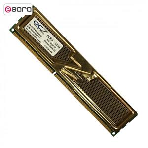 رم دسکتاپ DDR3 تک کاناله 1333 مگاهرتز CL9 او سی زد مدل platinum ظرفیت 4 گیگابایت 