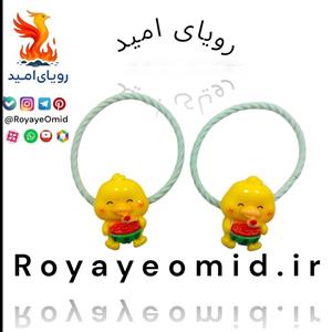 کش مو مدل یلدا طرح 1 بسته دو عددی