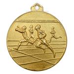مدال آویز ورزشی دو صدمتر (طلایی) - AU - محمد رضا شاه