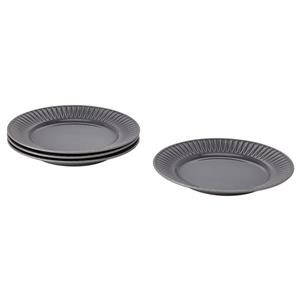 بشقاب ایکیا چهار عددی طوسی STRIMMIG