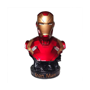 اکشن فیگور نیم تنه سر مرد آهنی Marvel Iron Man Head Bust