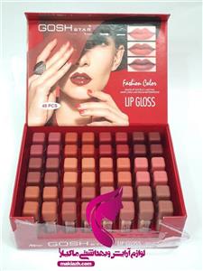 پک ۴۸ تایی رژلب مایع گاش gosh matte lipgloss