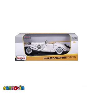 ماکت ماشین مایستو مدل بنز 500 طرح Mercedes Benz 500K Type Specialroadster 1936