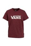 تی شرت قرمز یقه گرد طرح چاپی مدل ساده آستین کوتاه مردانه ونس Vans (برند آمریکا)