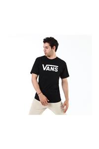 تی شرت مشکی یقه گرد طرح چاپی مدل ساده آستین کوتاه مردانه ونس Vans (برند آمریکا) 