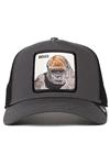 کلاه کپ طرح میمون خاکستری  گورین براس goorin bros (برند آمریکا)