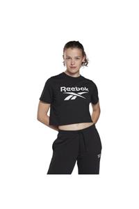 تی شرت یقه خدمه مدل کوتاه طرح چاپی آستین کوتاه زنانه ریباک Reebok (برند انگلستان) 